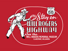 Load image into Gallery viewer, Will Rogers Highway Crew Neck T-Shirt
