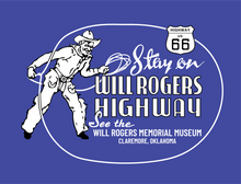 Load image into Gallery viewer, Will Rogers Highway Crew Neck T-Shirt
