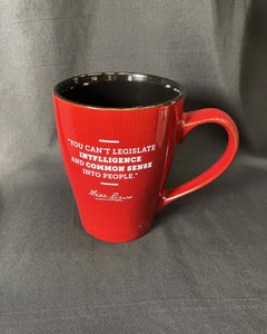 Will Rogers "You can't legislate intelligence..." Mug