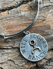 Load image into Gallery viewer, Will Rogers Ranch Charm with Bangle
